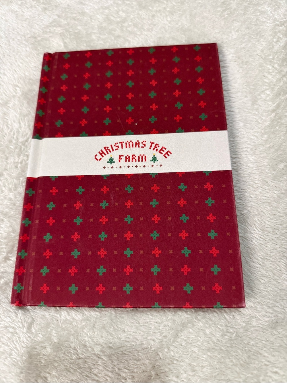 Taylor Swift Christmas Tree Farm Red & Green Holiday Journal
